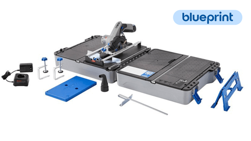 Dremel plan 12v scie compacte cs12jm | Station de scie portative 12v | station de sciage + mallette + 1 batterie 12v 2,0 ah + chargeur rapide - f013cs12jm