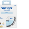 Lame de scie Dremel blueprint wood 6431 pour le bois | 85mm-2608846431