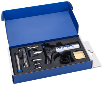 Dremel versaflame 2200jd | modèle 2200-5 | catalyseur + 2 x pannes à souder + rallonge de flamme - f0132200jd