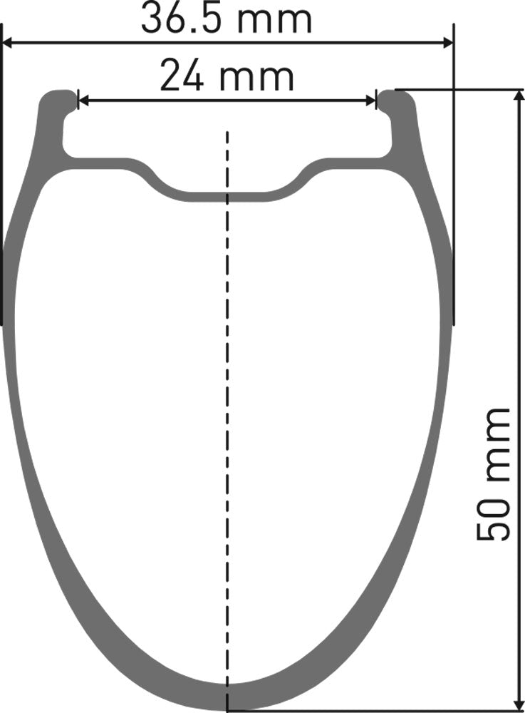 Roue avant Dt swiss grc 1400 dicut® 50 28 disque