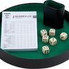 Jeu de dés de piste de poker Longfield complet
