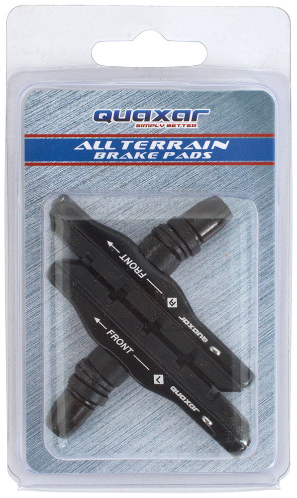 Patins de frein à cartouche Quaxar 72mm pour shimano noir