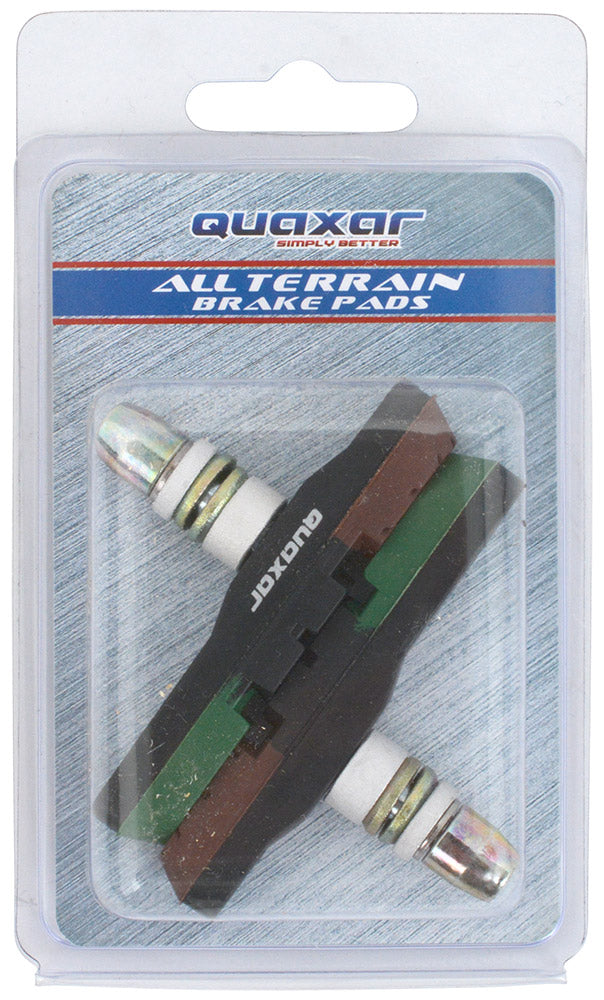 Patins de frein Quaxar triple v-brake couleur 70 mm
