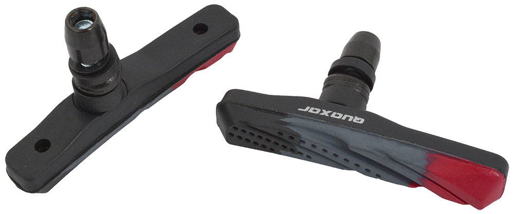 Quaxar triple v-brake couleur 72mm patins de frein noir