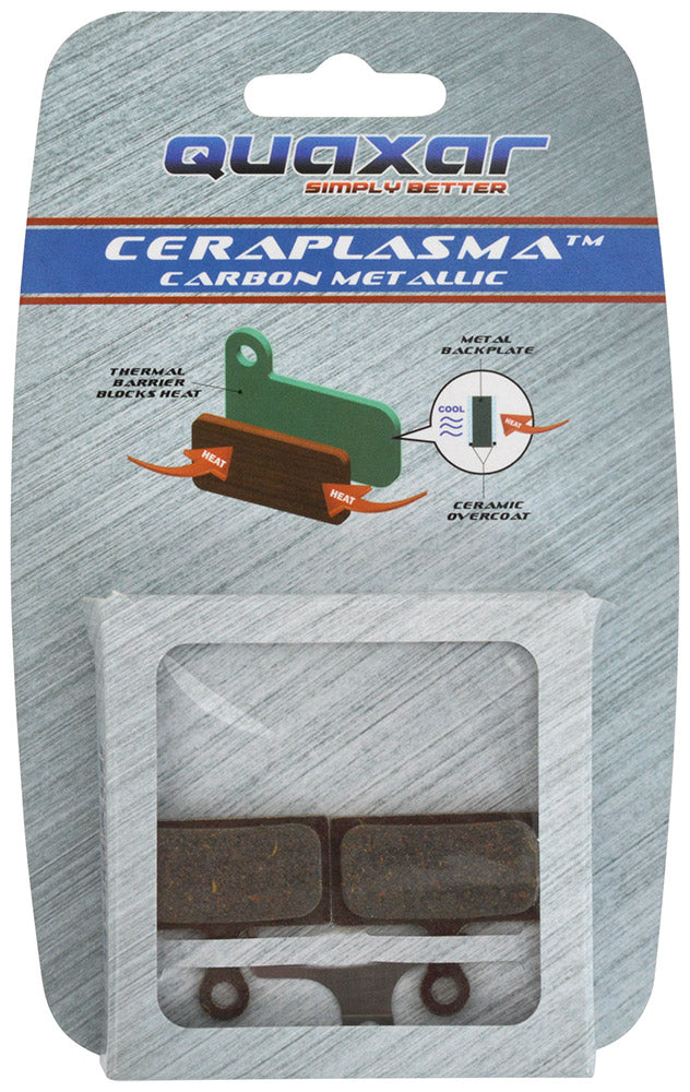 Plaquettes de frein à disque semi-métalliques Quaxar pour shimano xtr xt slx alfine g01s g02a