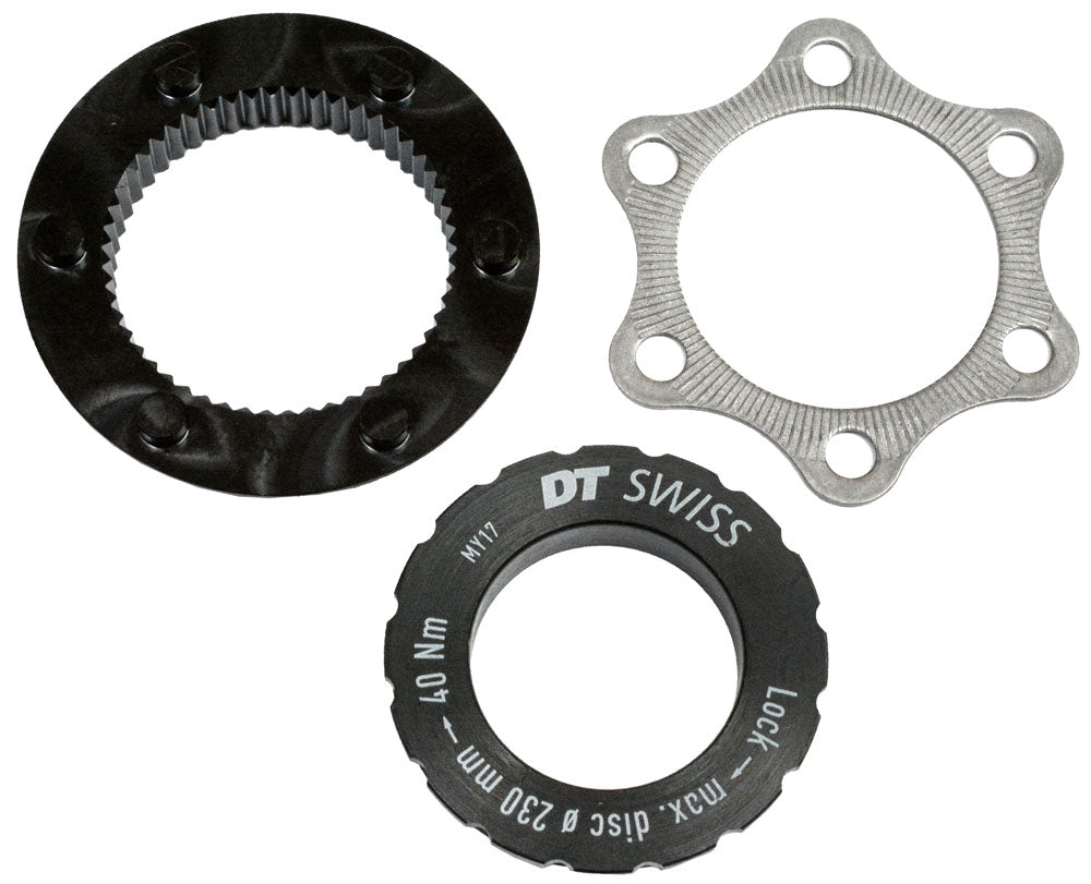 Adaptateur Dt Swiss VTT Centerlock vers 6 trous