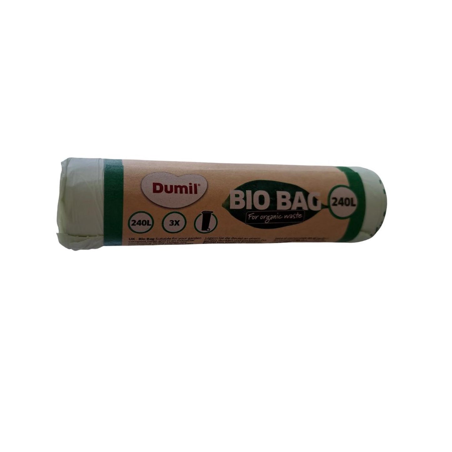 Sacs poubelle bio Dumil 240l 3 pièces