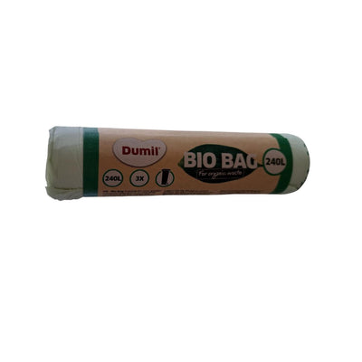 Sacs poubelle bio Dumil 240l 3 pièces