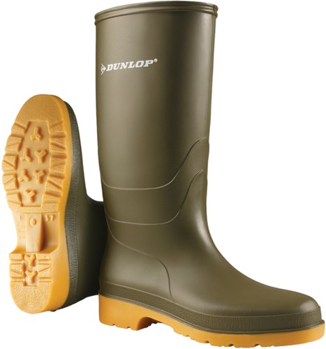 Dunlop 16247 botte pvc mat rapido vert - taille 30 - 00.032.015.30
