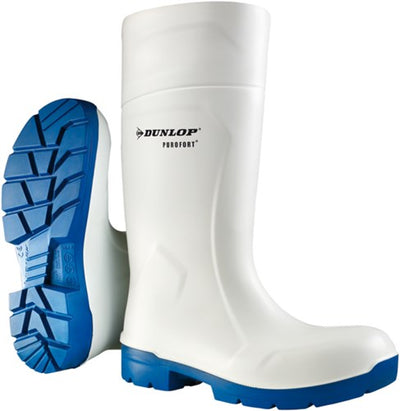 Dunlop ca61131 purofort foodpro multigrip s4 blanc bleu - taille 49 50 - 15.036.68.49 50