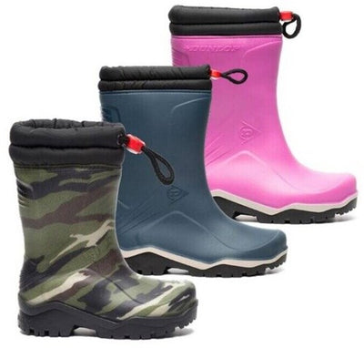 Dunlop k310931 blizzard botte enfant doublée pvc | camouflage 14587 | taille 25 - 00.036.023.25