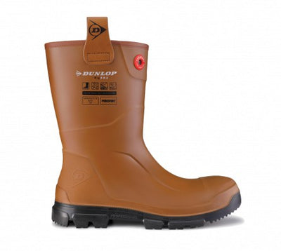 Dunlop lj2hr42 purofort rigpro s5 | marron | taille 46 - 8713197053293