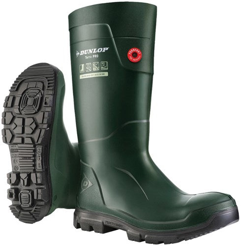 Dunlop lj2kl01 botte terrapro s5 | vert | taille 44 - 8713197056614