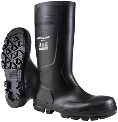 Dunlop nb2hd01 work it botte pvc s5 | noir | taille 45 - 8713197371908