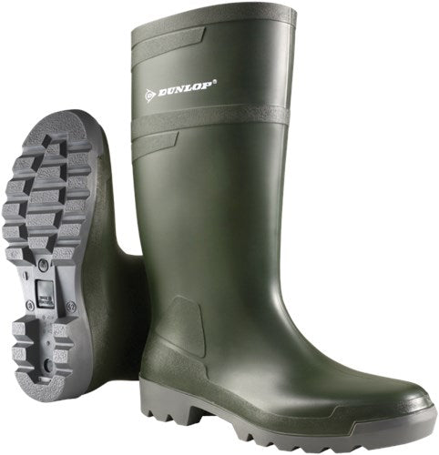 Dunlop w486711 bottines hobby pvc vert - taille 39 40 - 15.032.040.39