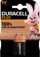 Duracell duracell plus power mn1604 9volts blister 1 - 3015040