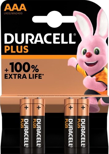Duracell duracell plus power mn2400 aaa blister 4 3015010
