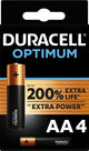 Piles alcalines Duracell AA