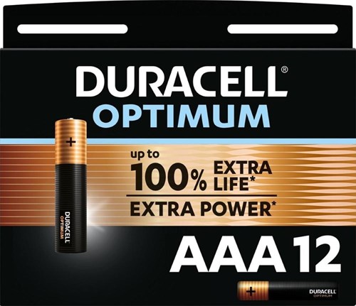 Pile Duracell optimale 200% aaa blister (12) - 3014014