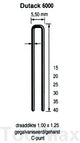 Agrafe Dutack 5,5 mm | 15mm | 5000 pièces - 5028028