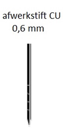 Goupille Dutack 0,60 cu 12 mm boîte 10 mille (broche) - 5116005