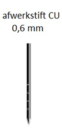 Marqueur Dutack 0,60 cu 22 mm boîte 10 mille - 5116007