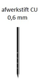 Marqueur Dutack 0,60 cu 22 mm boîte 10 mille - 5116007