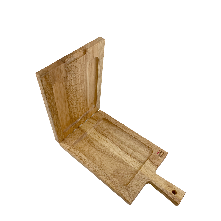 Planche de service hollandaise flipover teck 20x39x4cm