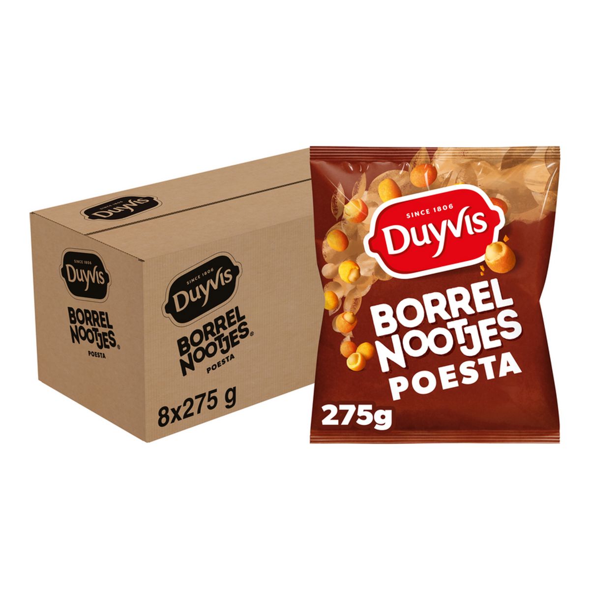 Duyvis snacks puszta (8x 275gr)