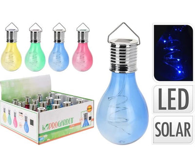 Lampe solaire de jardin Pro en forme de poire