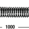 Connex tige filetée m5 1m vz - dy250701