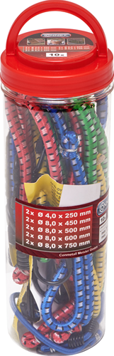 Connex assortiment de sangles à dégagement rapide boîte 10 pcs - dy270616