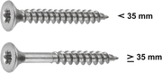 Vis universelle Connex tx 4x50 10 inox4 - dy3254050 - afbeelding 2