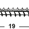 Connex vis à tôle pan 3,5x19 25pcs inox-a4 - dy4823519