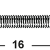 Vis à métal Connex cik m3x16 16pcs acier inoxydable-a4 - dy4840316
