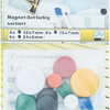 Aimants Connex (différentes tailles) 18pcs - dy5110018