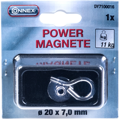 Aimant néodyme Connex œil d20 11kg - dy7100016