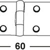 Charnière de table Connex 60x24 bvz - dyb2006281
