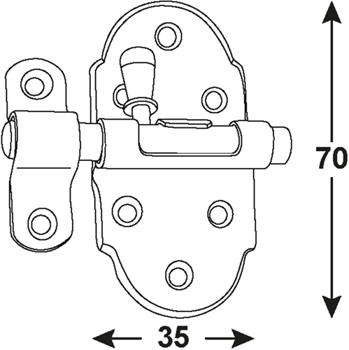 Connex curseur automatique 35x70 sb bvz - dyb2207131