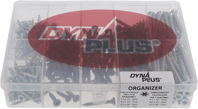 Organiseur Dynaplus 7 compartiments galvanisé ar tx | rempli de 325 vis - 0289.01.10310