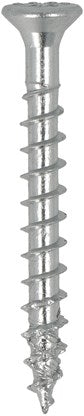 Vis de raccord Dynaplus tête plate galvanisée filetage complet-8mm torx tx20 ​​​​4,5x45 | 200 pièces - 0285.01.33801