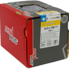 Vis de construction Dynaplus tête plate galvanisée filetage partiel + pointe coupante torx tx30 6,0x100 55 | 100 pièces - 0281.01.50601