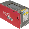 Vis de construction Dynaplus tête plate galvanisée filetage partiel + pointe coupante torx tx30 6,0x180 80 | 100 pièces - 0281.01.51301