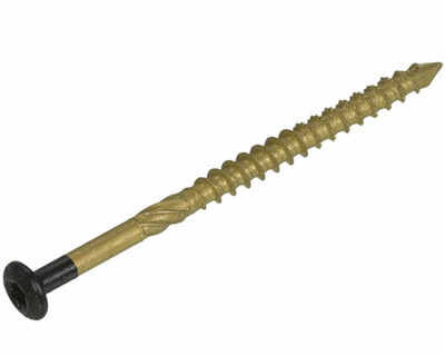 Vis de façade Dynaplus culasse ar-bronze filetage partiel tête noire torx tx15 4.0x40 22 | 2000 pièces - 0289.12.25605