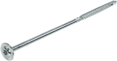Vis à construction en bois galvanisée Dynaplus tête bombée filetage partiel + pointe coupante torx tx30 6,0x220 100 | 50 pièces - 0286.01.52001