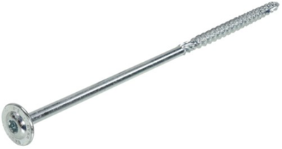 Vis à construction en bois galvanisée Dynaplus tête bombée filetage partiel + pointe coupante torx tx30 6,0x240 100 | 50 pièces - 0286.01.53001