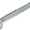 Vis à construction en bois galvanisée Dynaplus tête bombée filetage complet + pointe coupante torx tx20 ​​​​4.0x30 | 200 pièces - 0286.01.25201