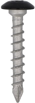 Dynaplus vis de raccord de jardin ar-argent ovk filetage complet tête noire torx tx30 6.0x40 | 50 pièces - 0288.08.49604