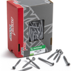 Dynaplus vis uni vis pour panneaux d'aggloméré revêtement ar tête plate filetage partiel torx tx20 ​​​​4,0x50 30 | 200 pièces - 0281.08.25902