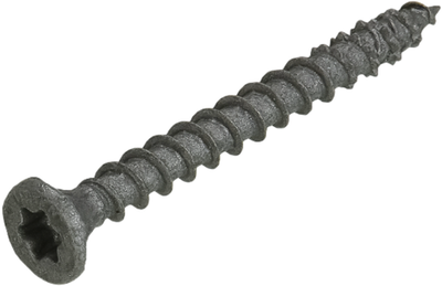 Dynaplus vis uni vis pour panneaux d'aggloméré revêtement ar tête plate filetage complet torx tx20 ​​​​4,0x50 | 200 pièces - 0281.08.25901